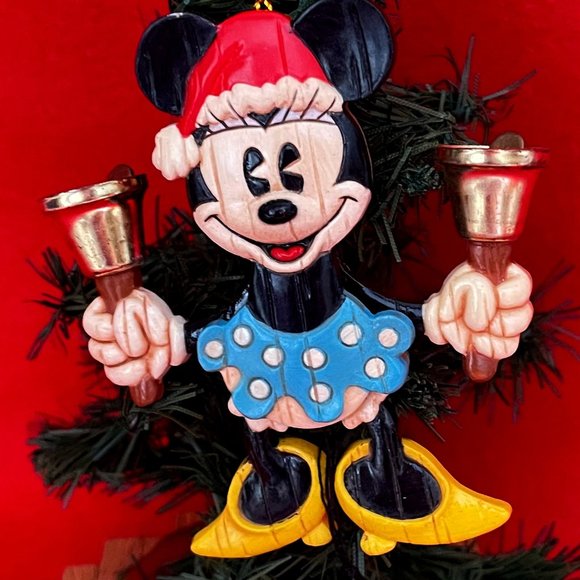 Minnie Mouse Moveable Hallmark Ornament - Picture 1 of 7
